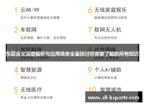 东超含义深度解析与应用场景全面探讨你需要了解的所有知识